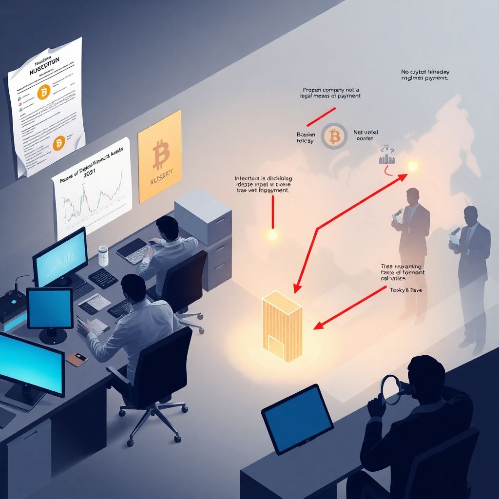 Криптовалюты и блокчейн в России между запретами регулированием и скрытой интеграцией