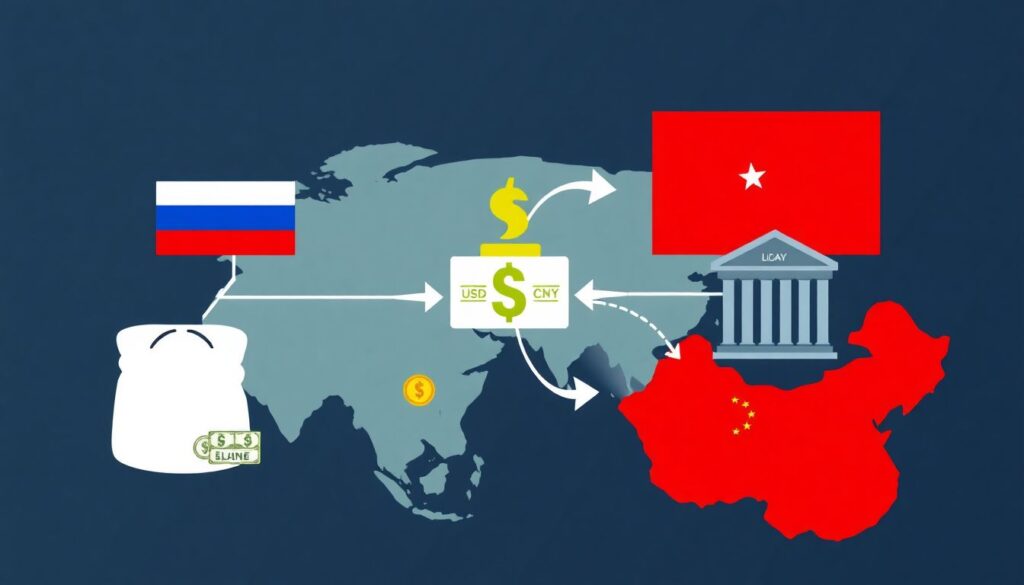 Рубль, юань, доллар: как формируется новая архитектура валютных расчётов в мировой торговле - иллюстрация